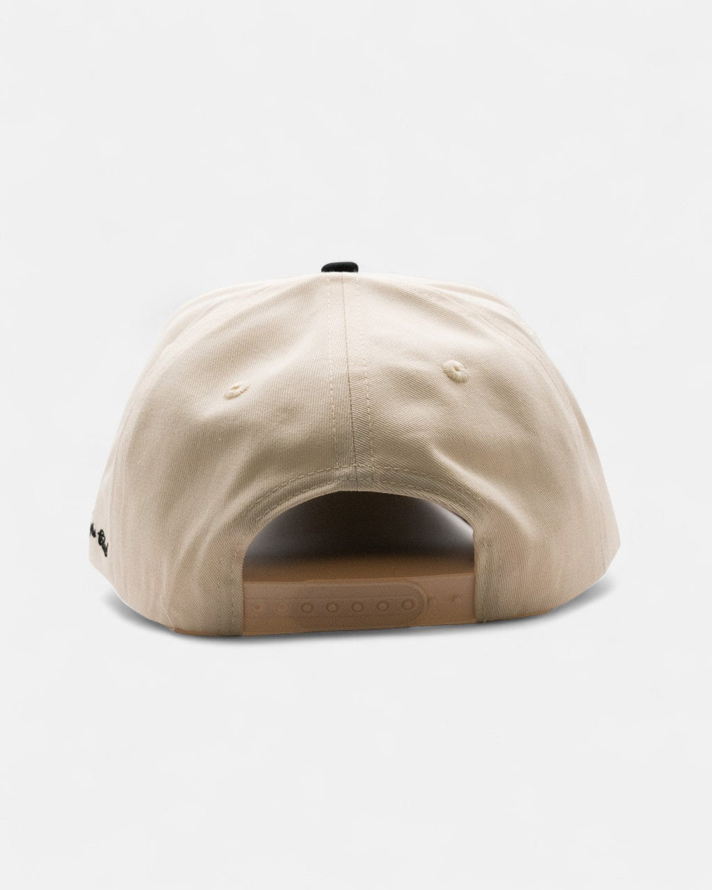 Monday Hoops Club Script Snapback Trucker Hat Cream & Black