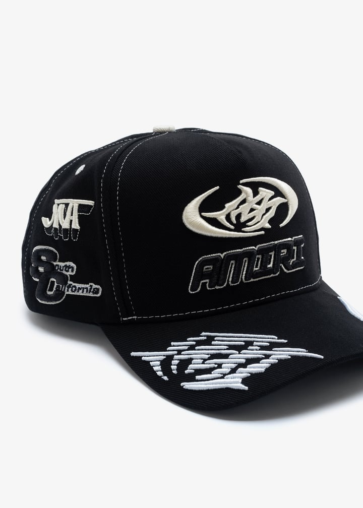 AMIRI Sport Baseball Cap Cotton Black